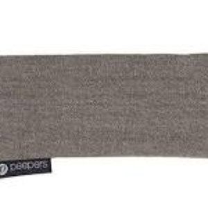 NWOT Peepers Canvas Gray Eye Wear Case